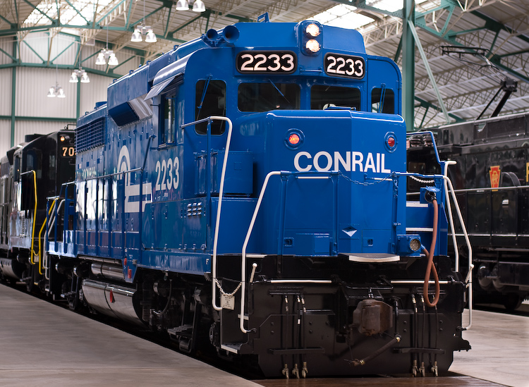Blue Contrail Train